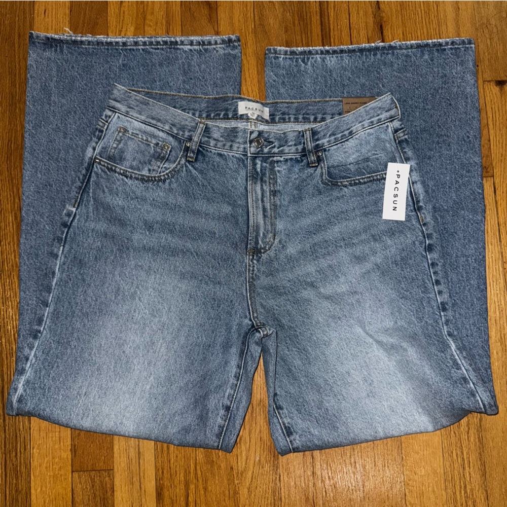 Pacsun Lena Baggy Low Rise Flare Jeans